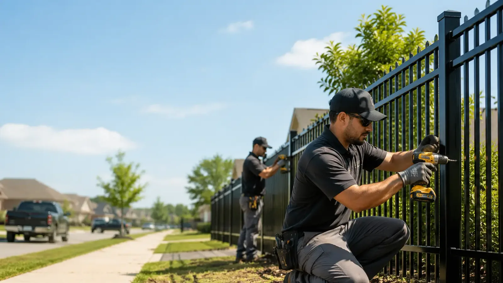 Metal Fence Installation in Barnhill, IL